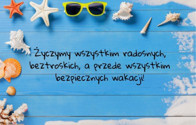 Wakacje 2025 - życzenia