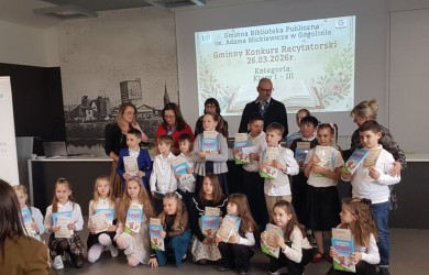 Gminny Konkurs Recytatorski - klasy 1-3